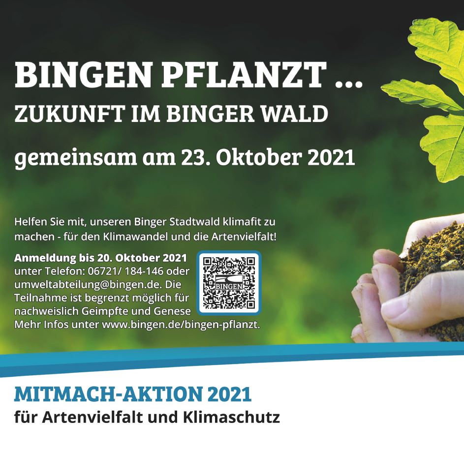 Bingen pflanzt... Zukunft im Binger Wald