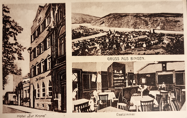 Hotel Krone, vermutlich 1937.