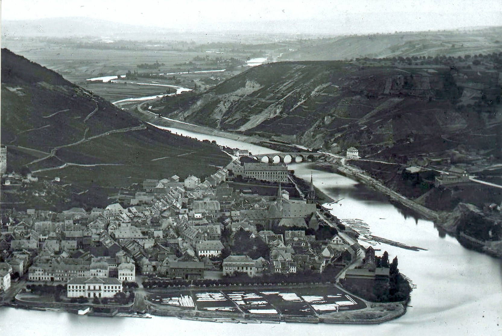 Bingen und das Binger Land aus der Luft