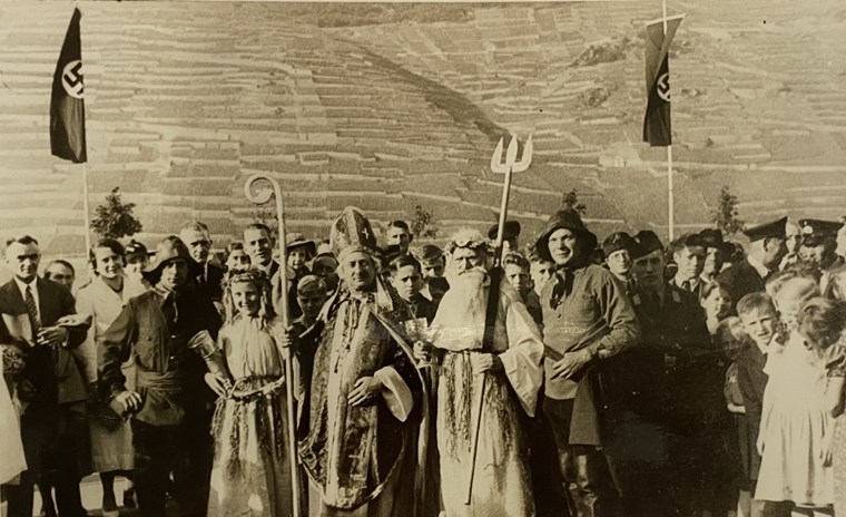 Vater Rhein, Tochter Nahe und Bischof Hatto, 1937
