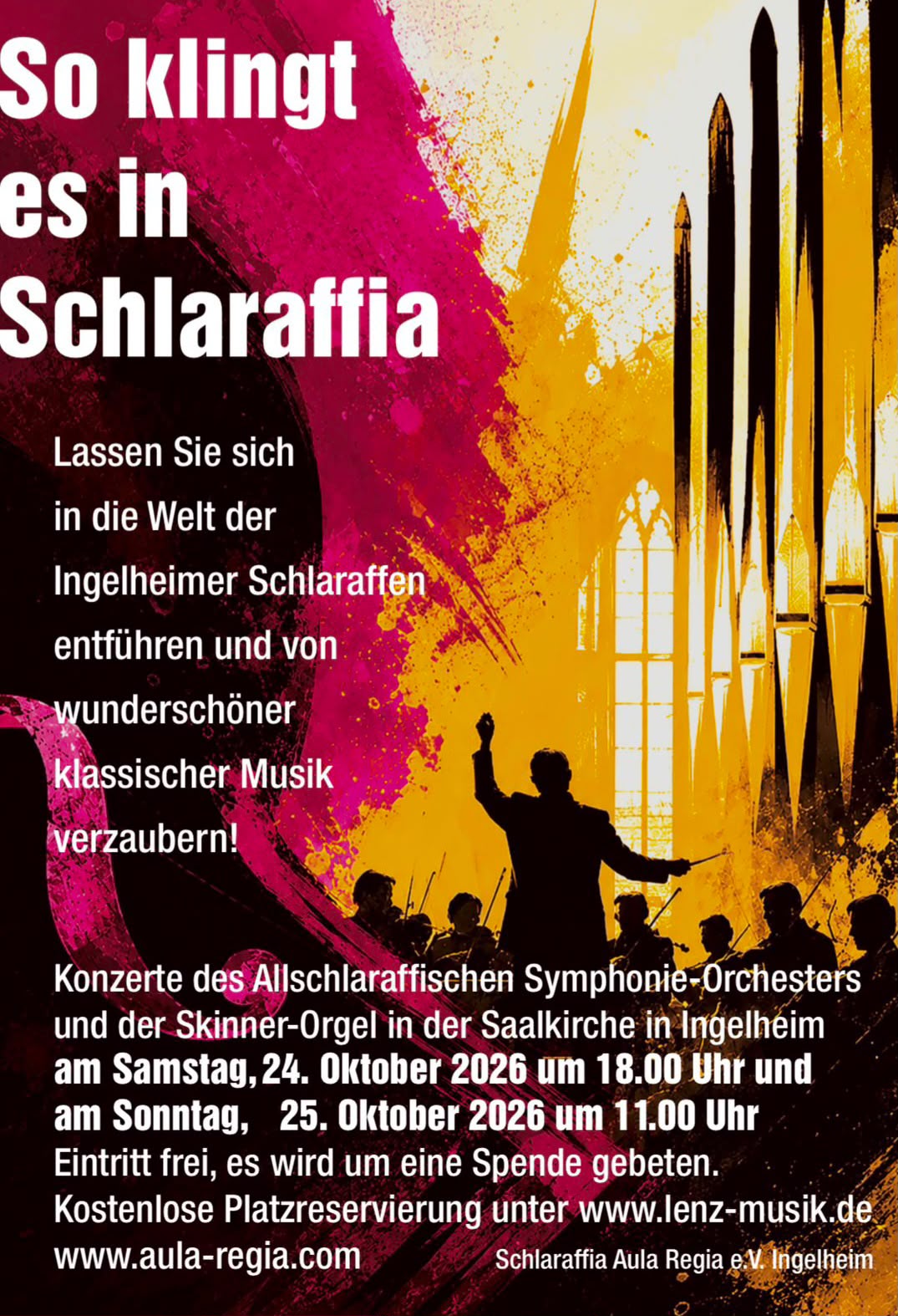 Konzert des Allschlaraffischen Sinfonieorchesters