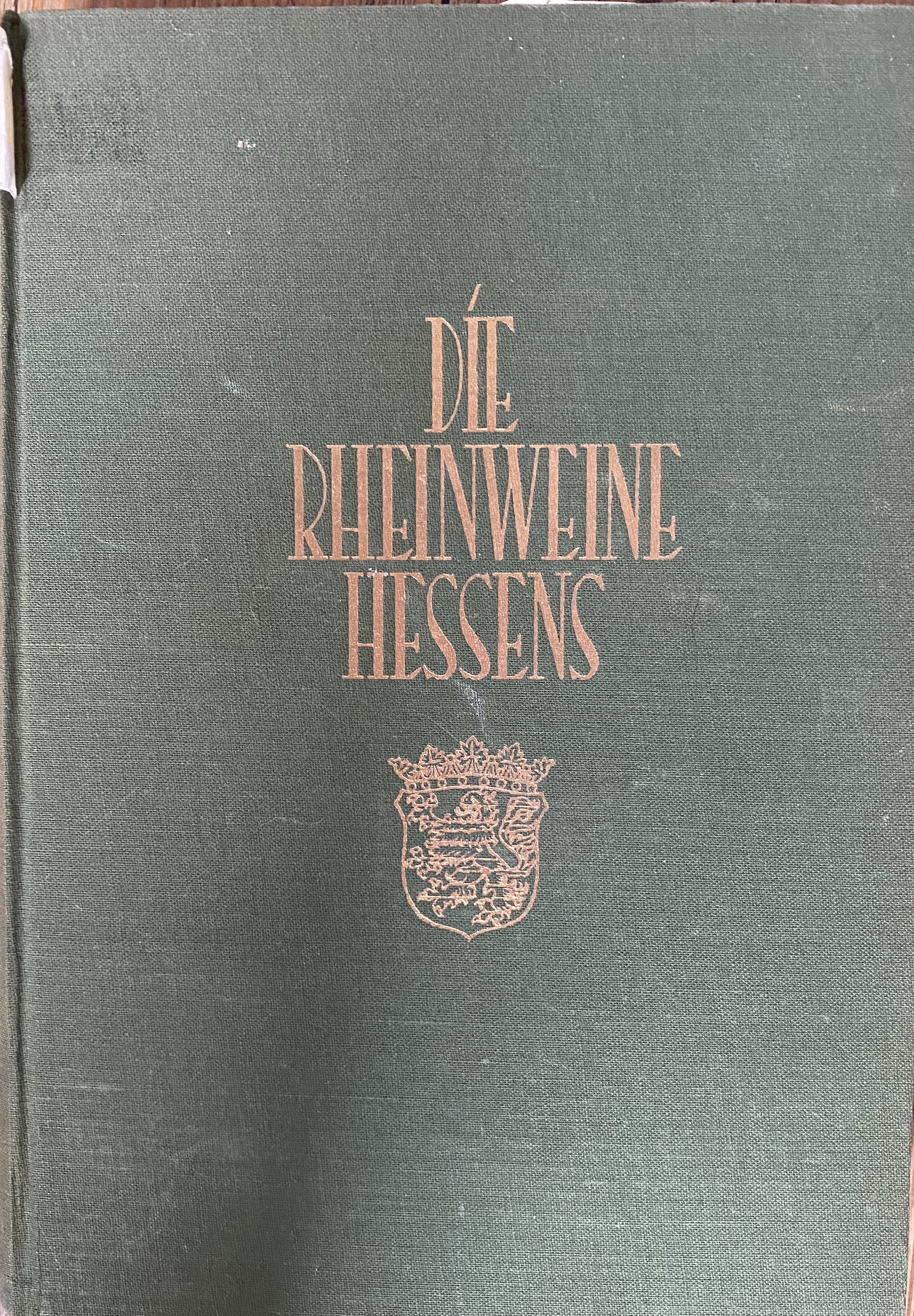 Die Binger Weine und Rebflächen vor knapp 100 Jahren
