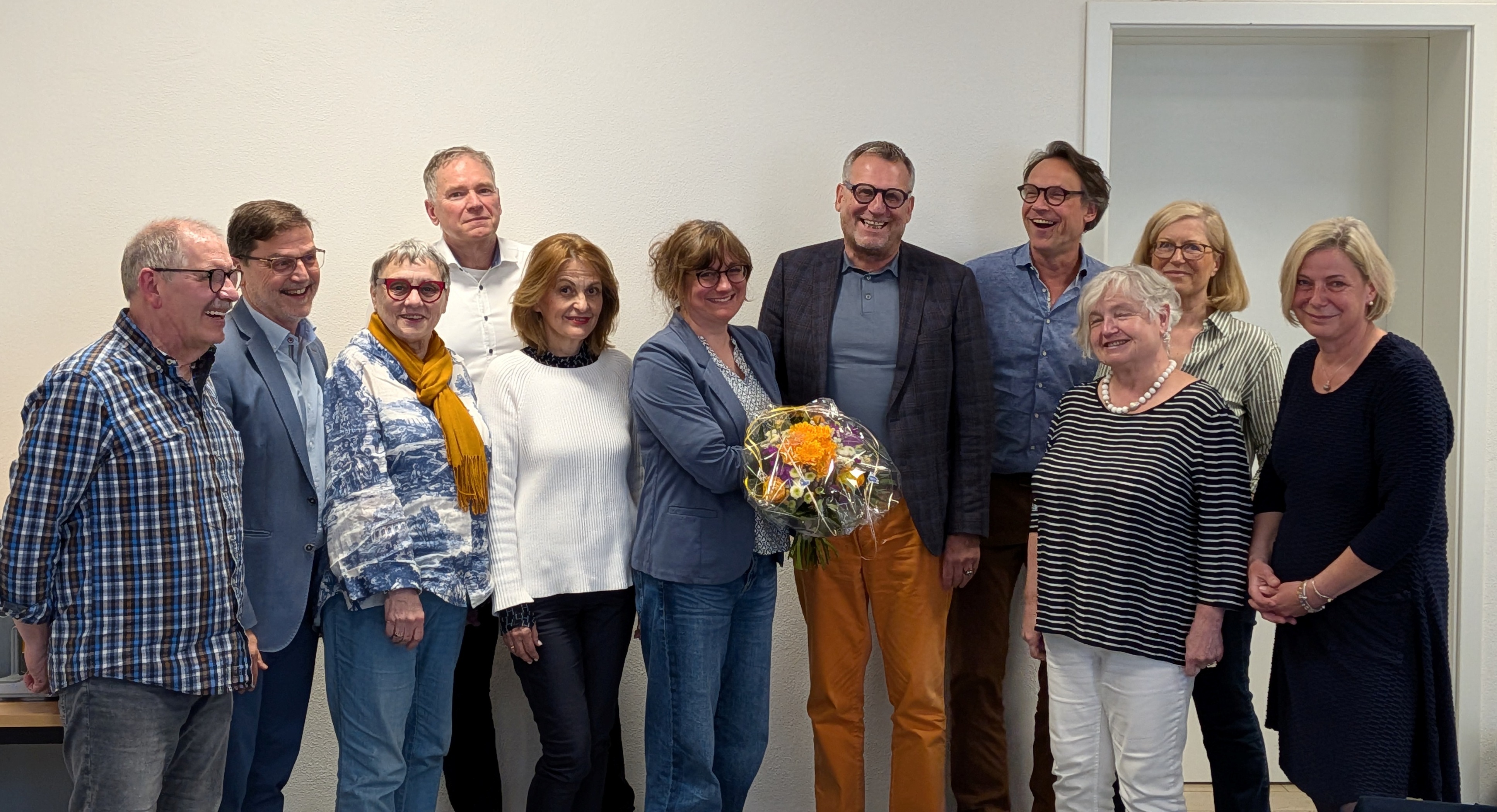 Abschied Nina Göttelmann mit vhs-Vorstand