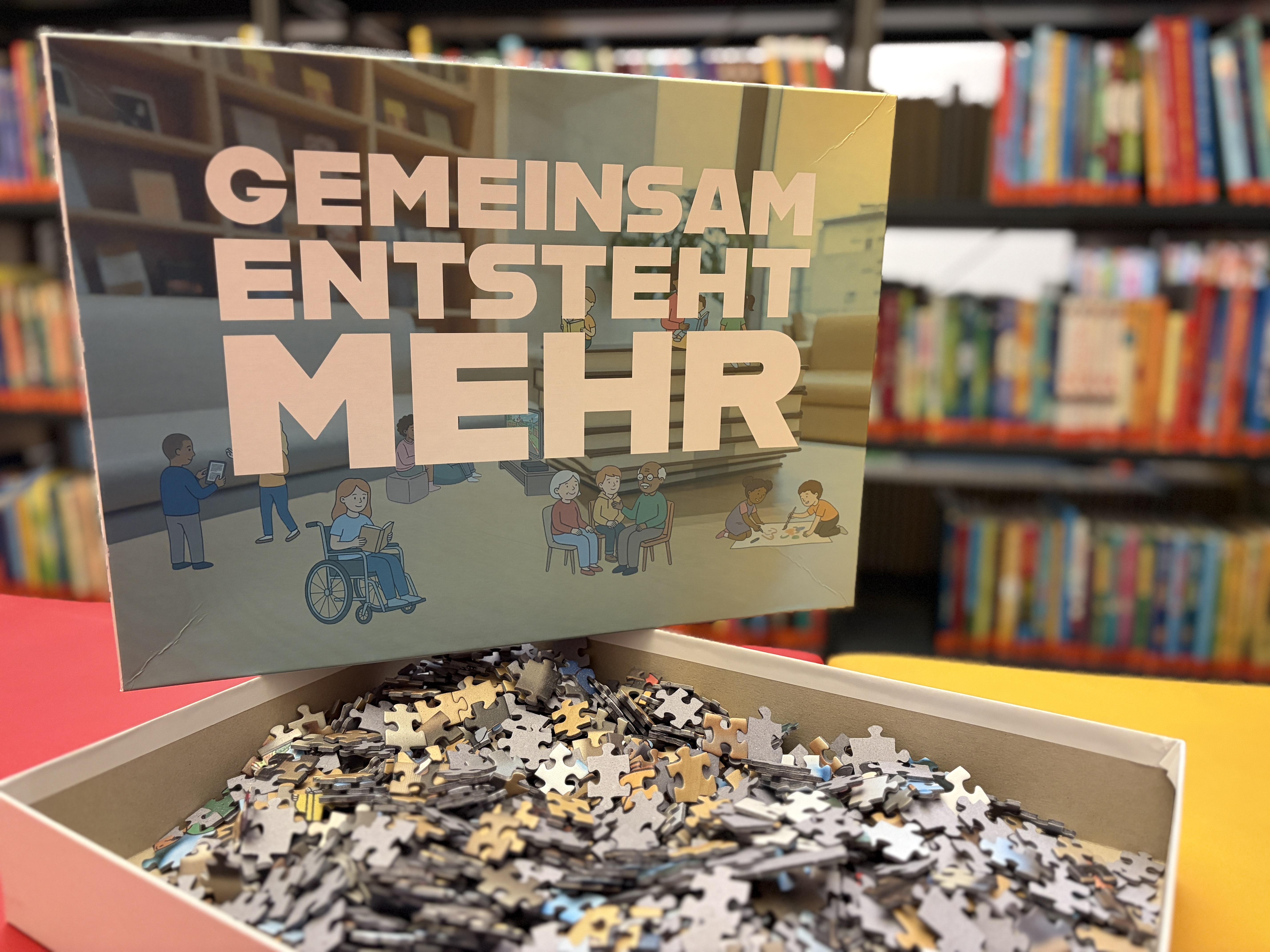 Bildunterschrift: Im Monat November gemeinsam gegen die Einsamkeit.