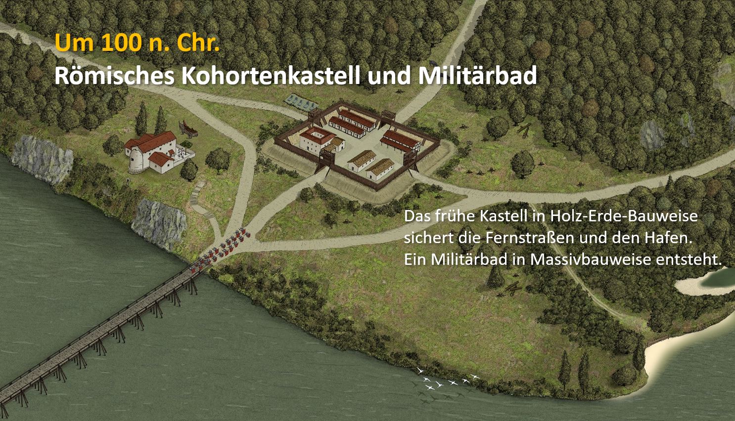 Die ersten 1000 Siedlungsjahre des Rupertsberg – Vom Römerkastell zum Kloster Rupertsberg