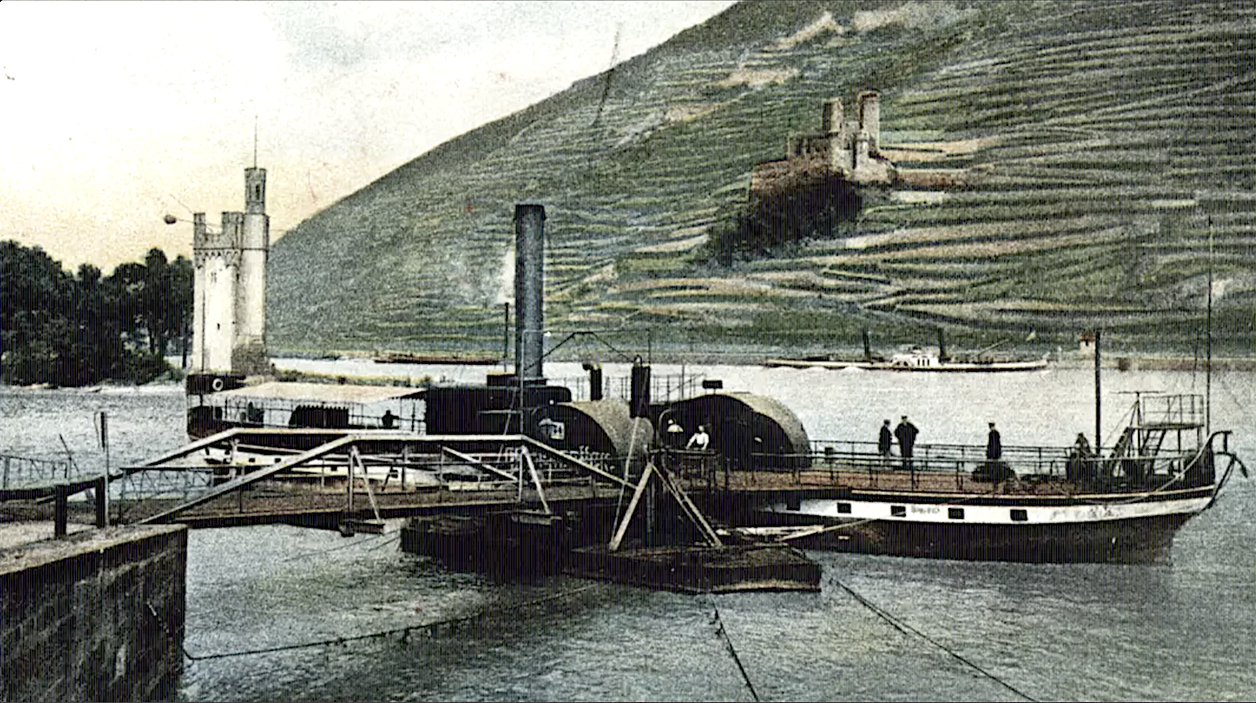 Das Trajekt – Die Eisenbahnfähre von Bingerbrück nach Rüdesheim