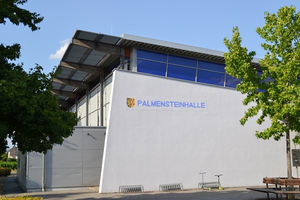 Die Sponsheimer Palmensteinhalle.