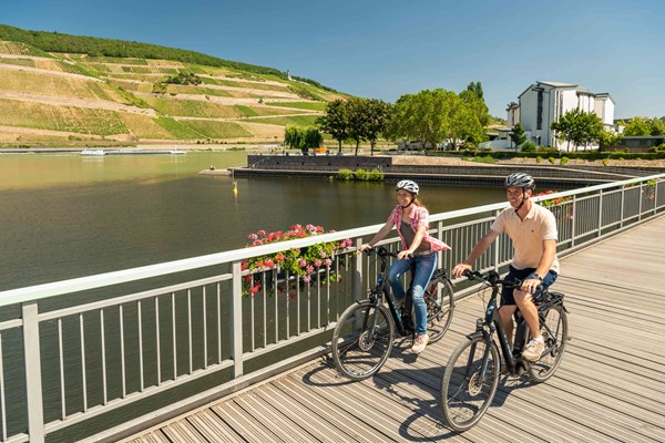 Radfahren am Rhein-Nahe-Eck