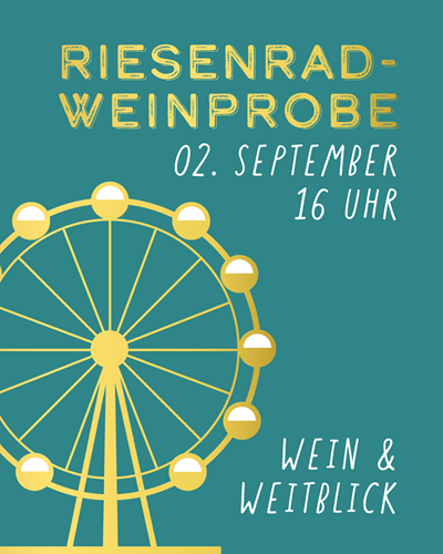 Riesenradweinprobe am 2. September