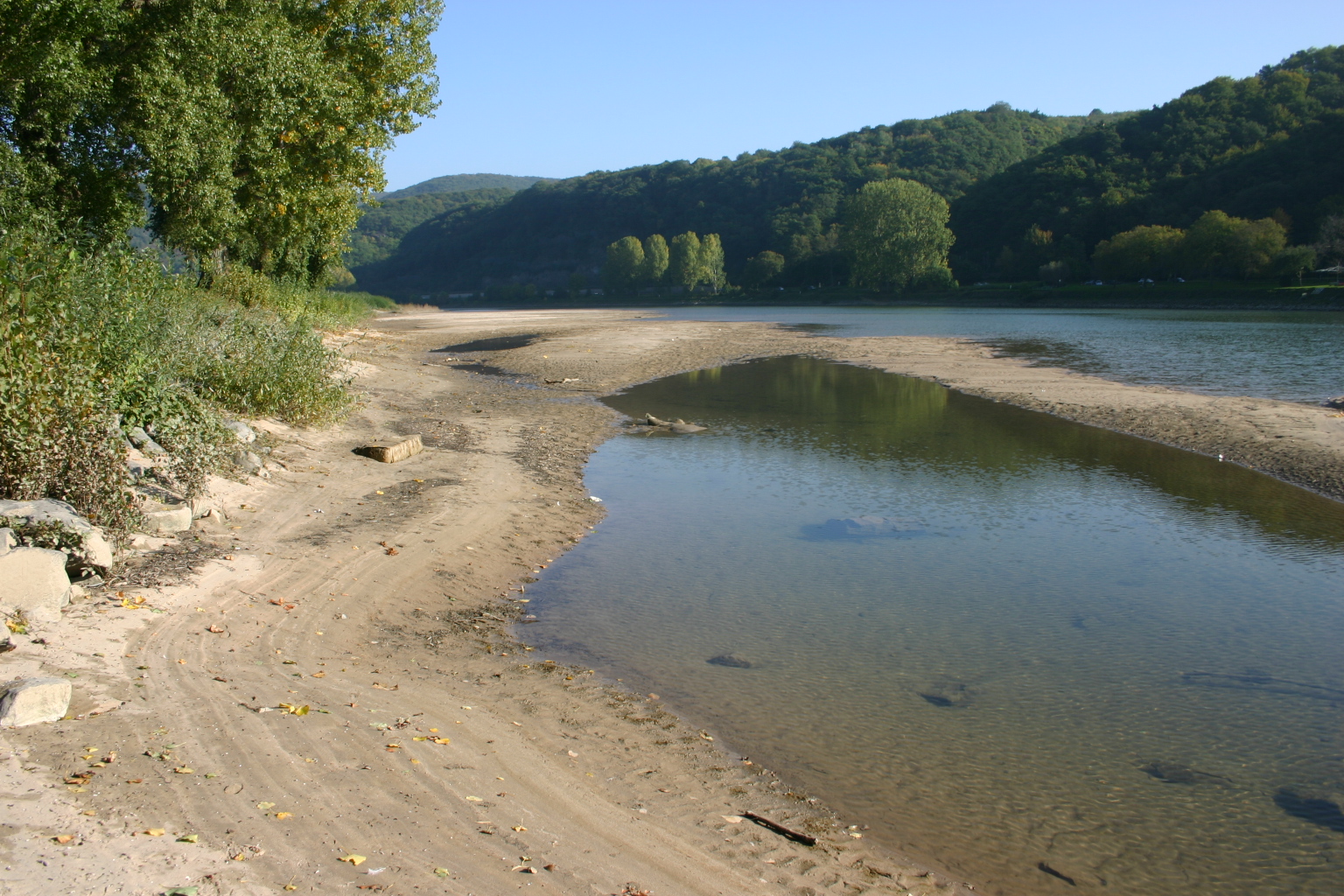 Naturnahes Rheinufer  |  Quelle: NABU