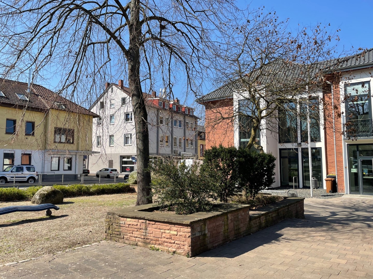 Umgestaltung Venarey-Les Laumes-Platz