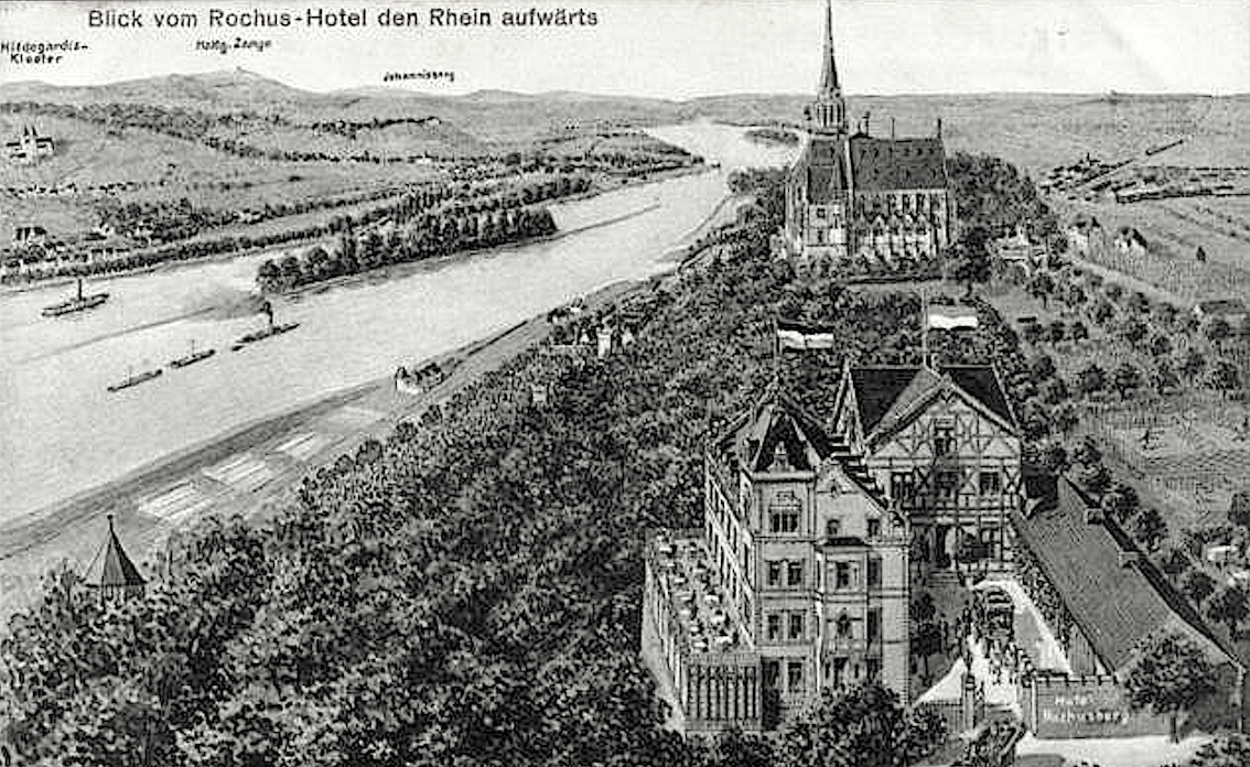 Das ehemalige Hotel Rochusberg ist heute ein Kloster