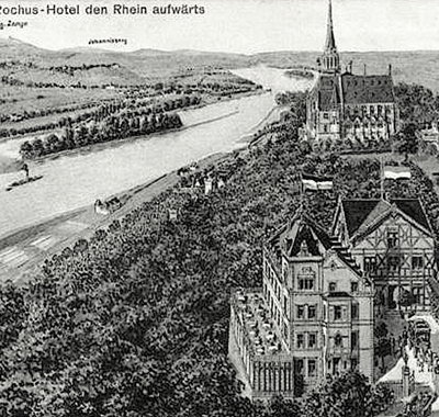 Das ehemalige Hotel Rochusberg ist heute ein Kloster
