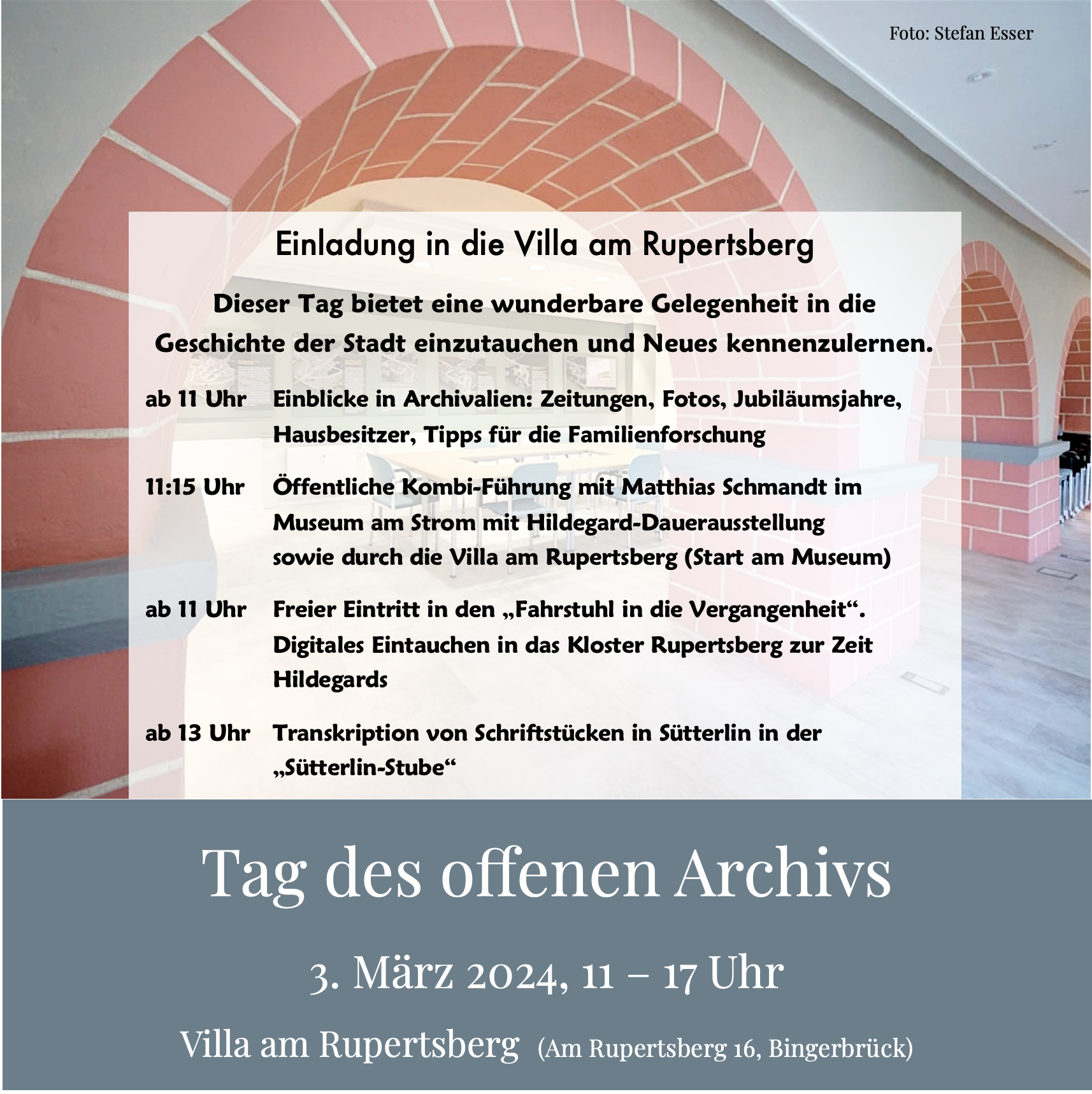 Tag der offenen Archive 2024