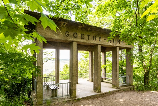 Goethe-Ruhe auf dem Rochusberg  Foto Torsten Silz
