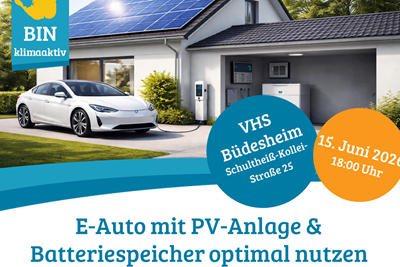 Plakat Votrag E-Auto, PV und Batteriespeicher Plakat Votrag E-Auto, PV und Batteriespeicher