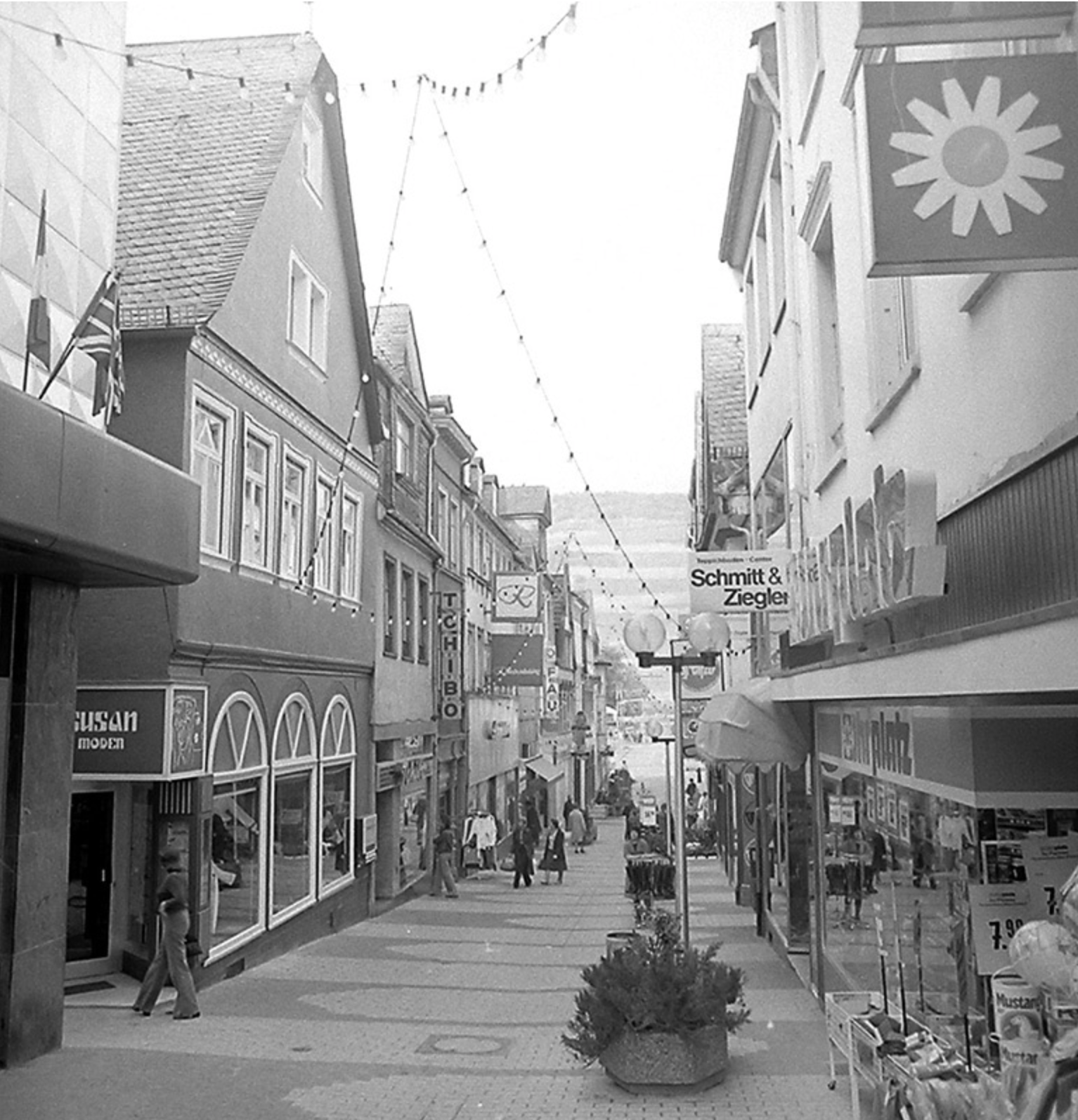 Salzstraße: Vor 45 Jahren wurde sie zur Fußgängerzone