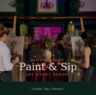 PAINT & SIP – MAL / & KUNSTABEND IM PALAIS - Portrait