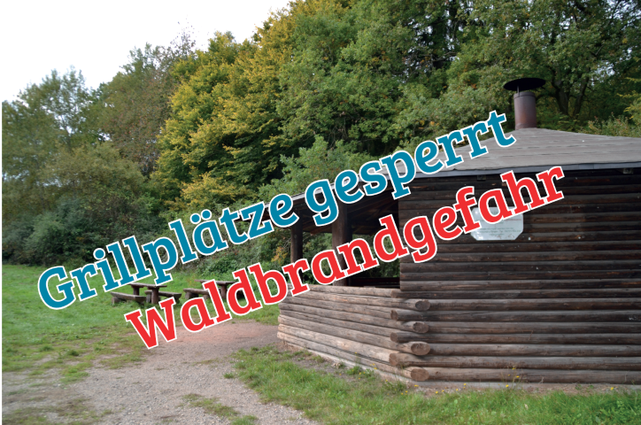 Die Grillplätze der Stadt Bingen sind bis auf Weiteres gesperrt.