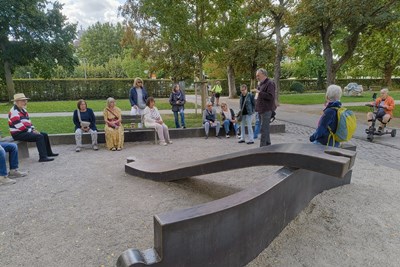 Der Seniorenbeirat ging auf Streifzug am Kulturufer Der Seniorenbeirat ging auf Streifzug am Kulturufer