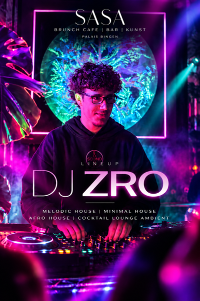 Cocktail Lounge mit Dj ZRO