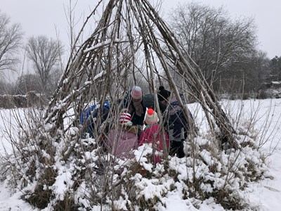 Jeden 1. und 3. Samstag im Monat trifft sich die NAJU-Kindergruppe