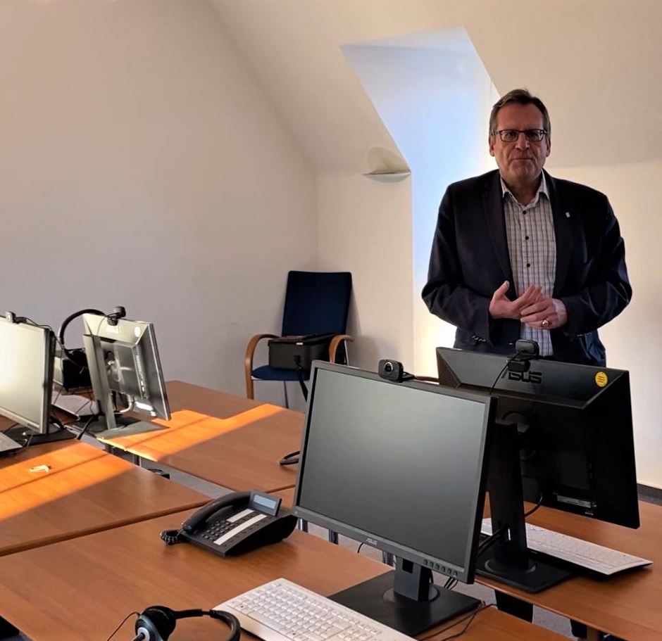 „Digitalisierung von Schulen und Verwaltung, Breitbandausbau, Homeoffice – in Bingen geht es voran!“