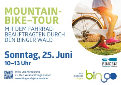 Plakat 'Mountainbike-Tour'