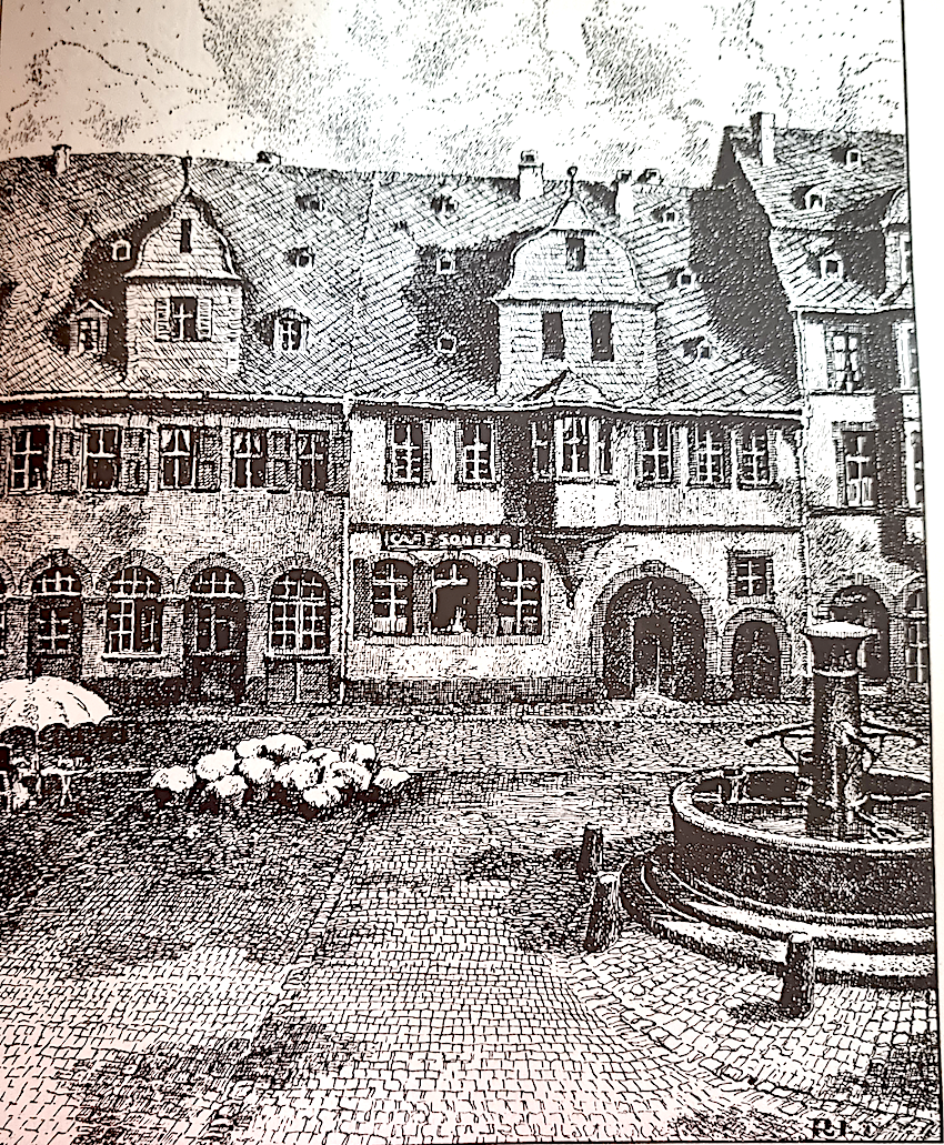 Die alten Brunnen auf dem Speisemarkt