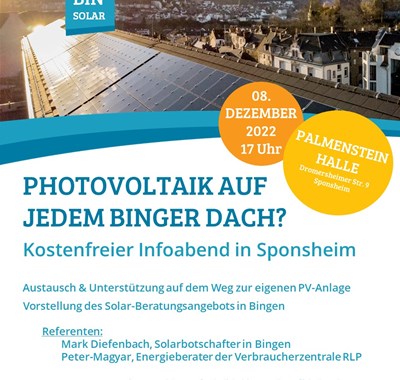 Solar-Infoabend in Sponsheim