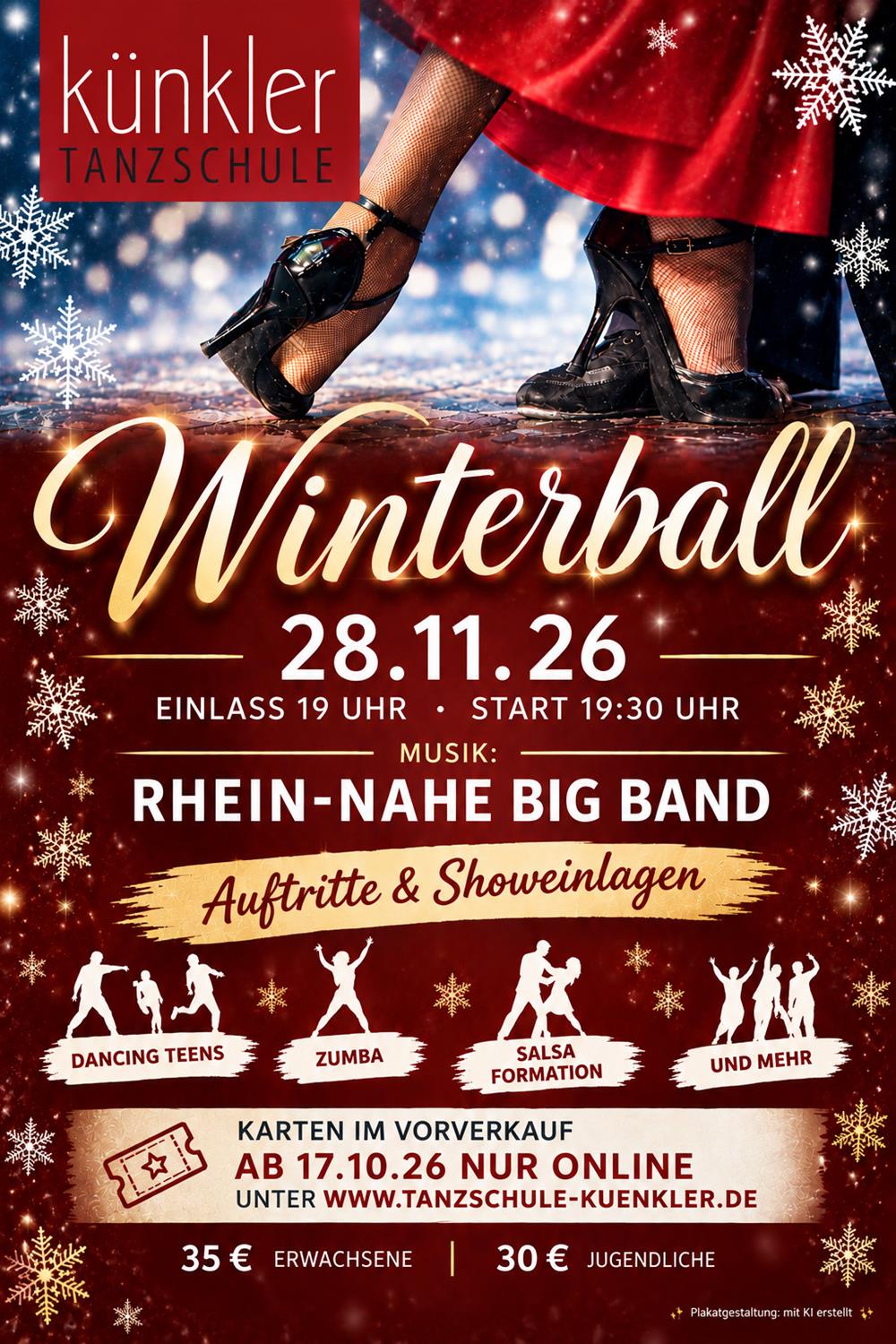 Winterball der Tanzschule Künkler