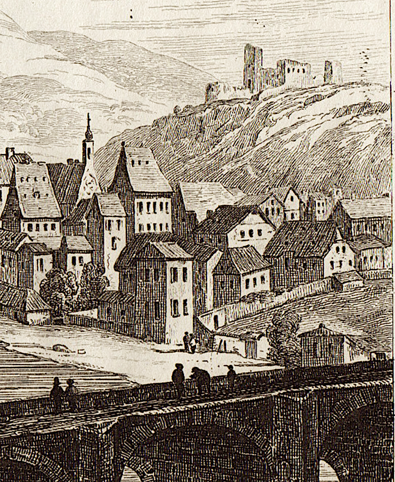 Erste urkundliche Erwähnung der Burg Klopp