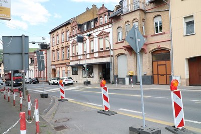 In diesem Bereich ändert sich die Verkehrsführung für Radfahrer und Fußgänger ab dem 14. Mai.