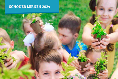 Titelbild Veranstaltungskatalog ‚Grünes Klassenzimmer Bingen 2024‘