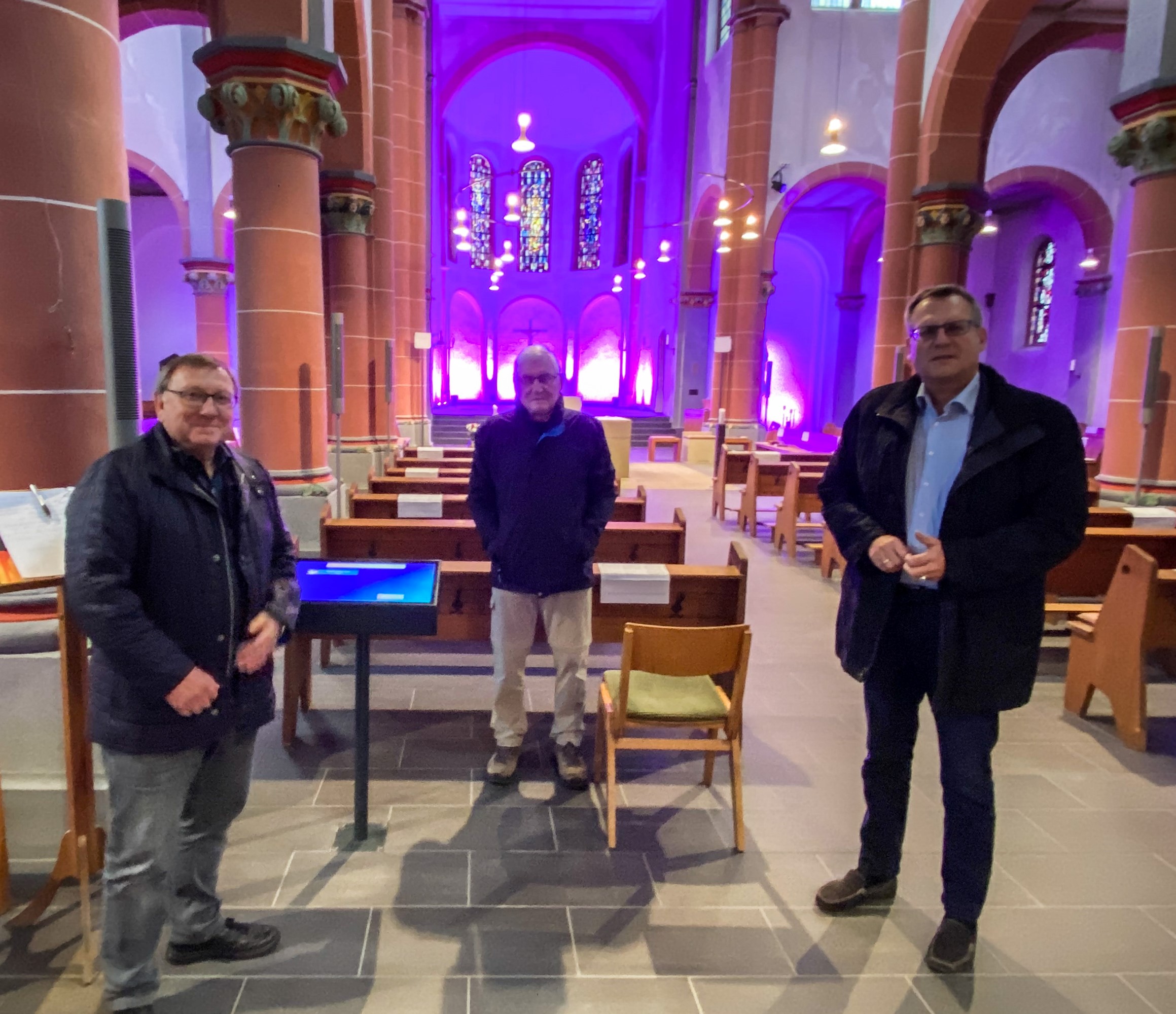 „Machen Sie sich selbst einen Eindruck von den Installationen im Hildegardzentrum.“