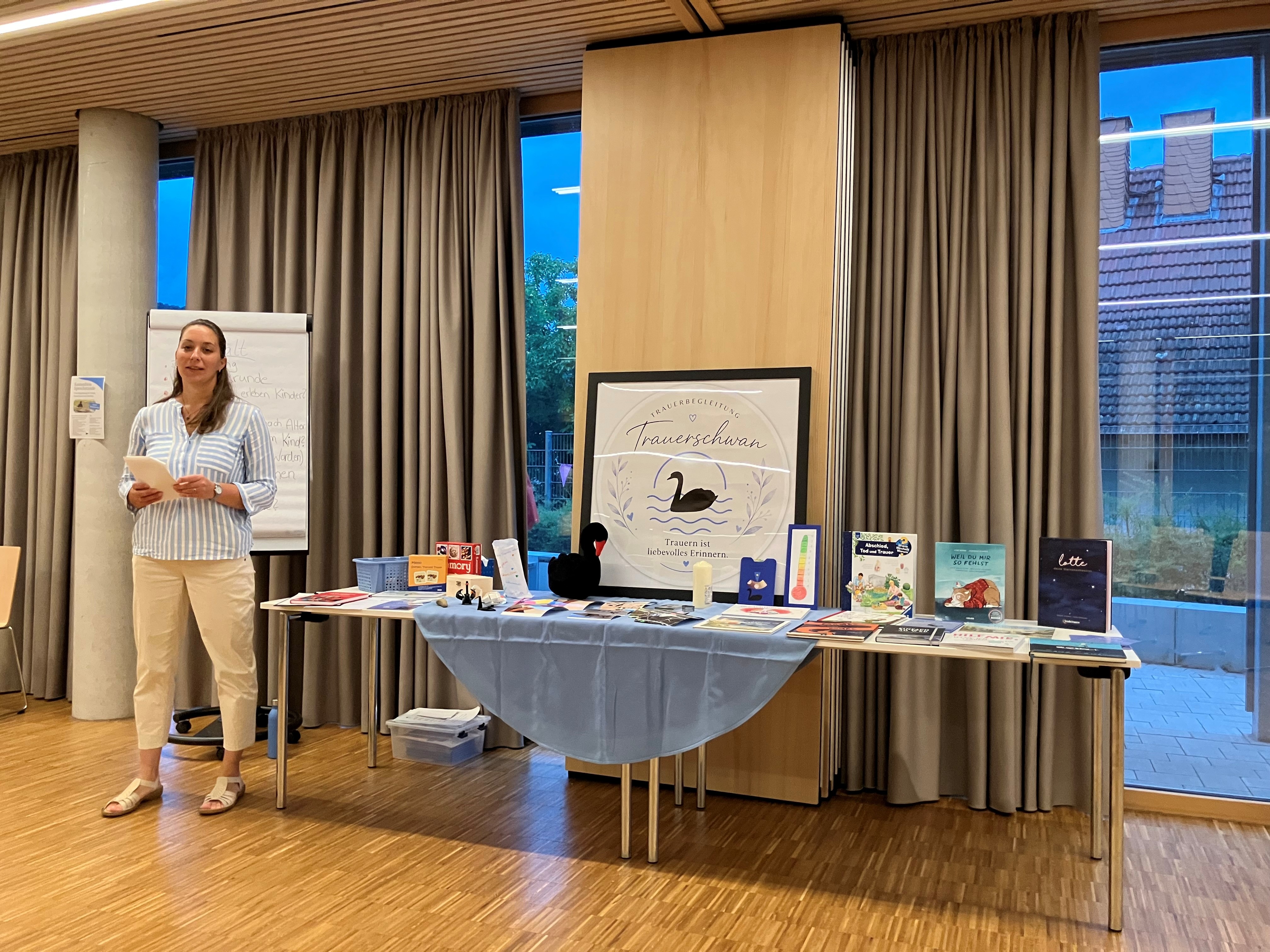 Kathrin Altmeppen bei ihrem Vortrag.
