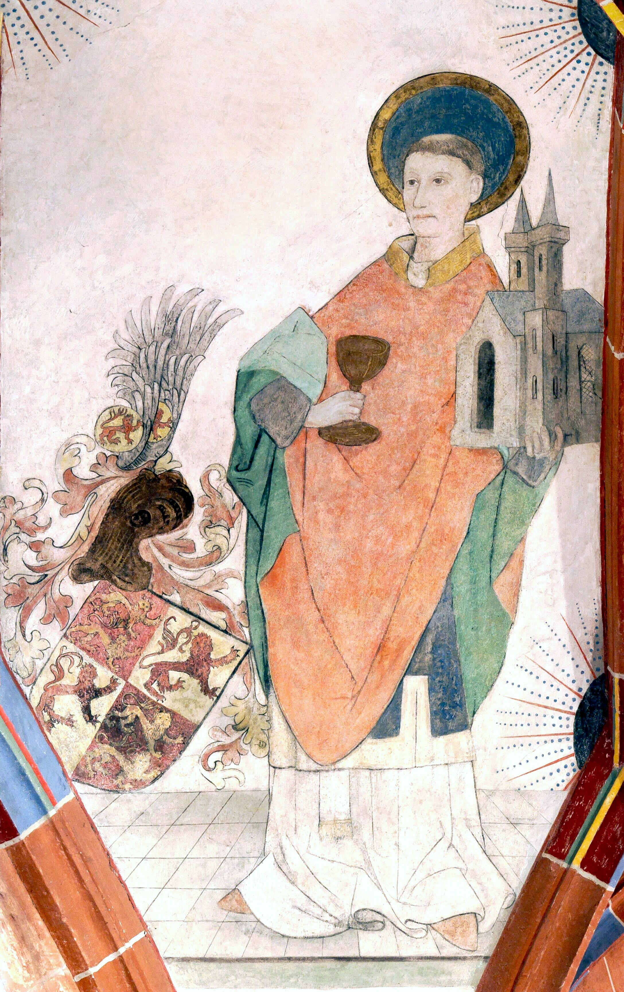 Stiftskirche St. Goar, Deckenmalerei