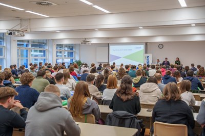 Die TH Bingen hat ihre neuen Erstsemester willkommen geheißen