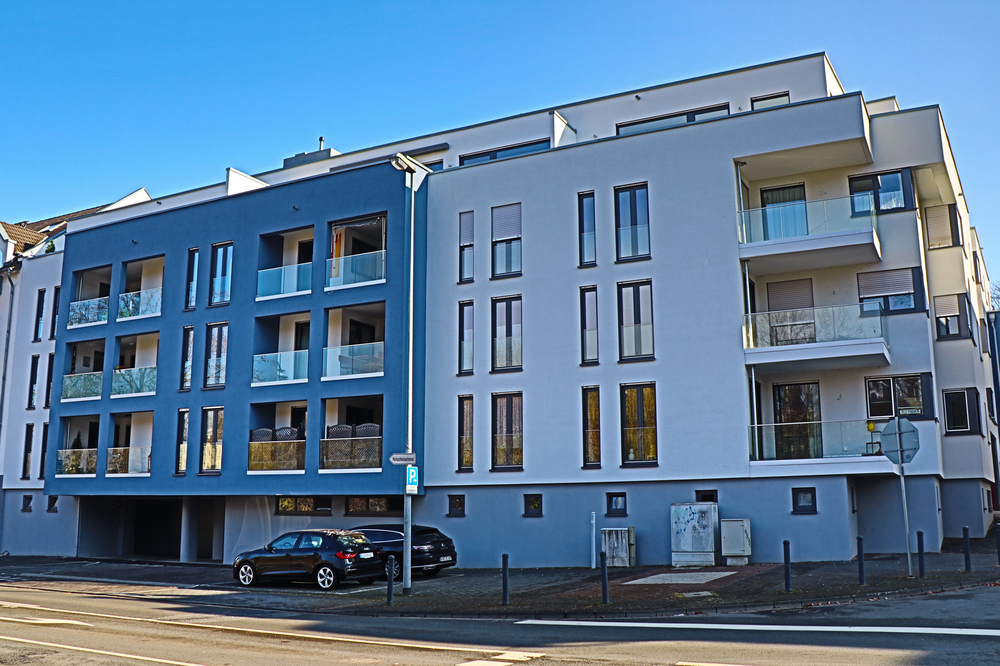 Stefan-George-Straße/Schlossbergstraße (Fertigstellung 2017).  