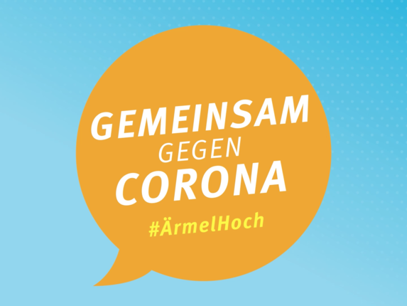 Gemeinsam gegen Corona | #ÄrmelHoch