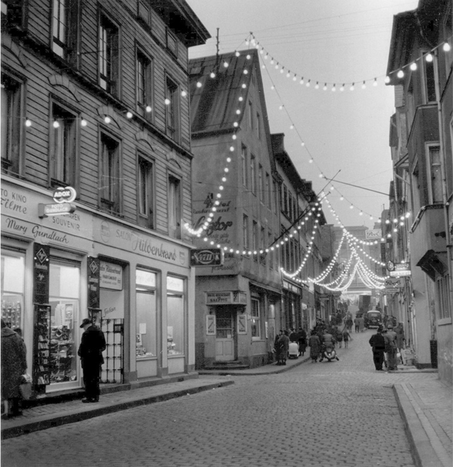 Salzstraße: Vor 45 Jahren wurde sie zur Fußgängerzone