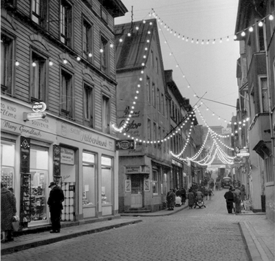 Salzstraße: Vor 45 Jahren wurde sie zur Fußgängerzone