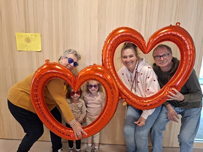 Gerne posierten die Lieblingsmenschen für ein gemeinsame Foto.