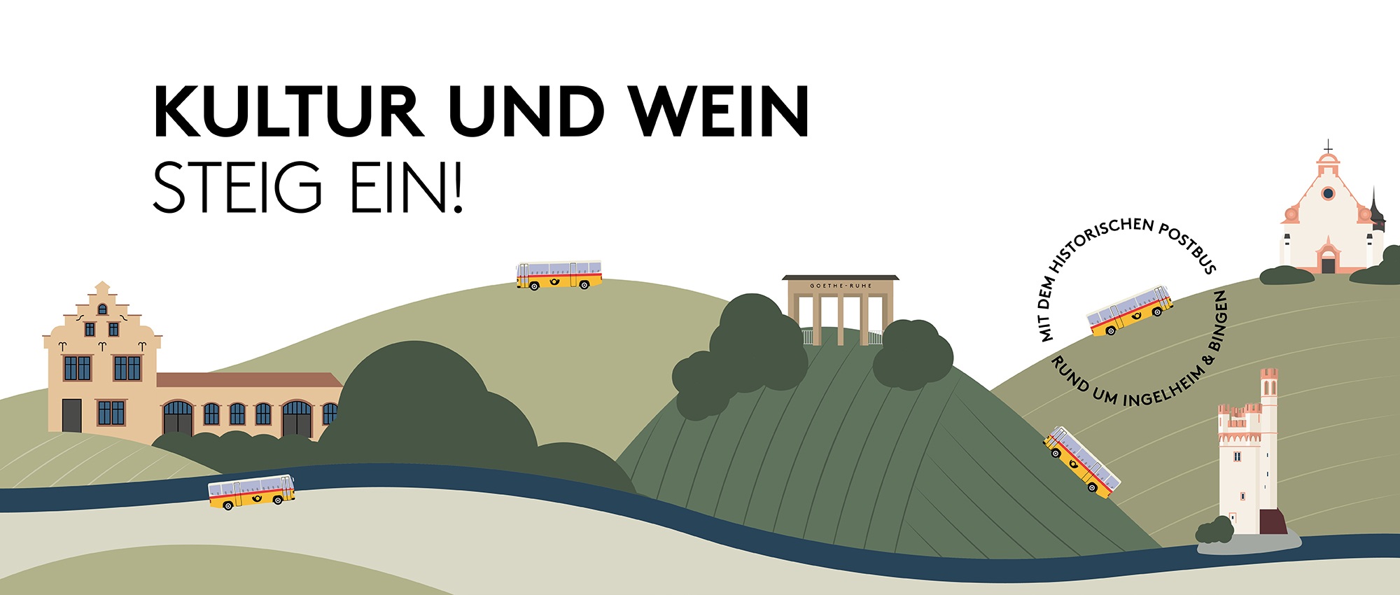 Kultur und Wein steig ein!
