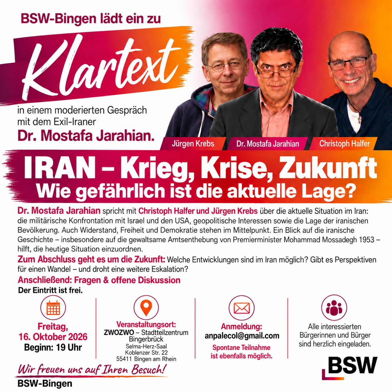 IRAN - Krieg, Krise, Zukunft. Wie gefährlich ist die aktuelle Lage?