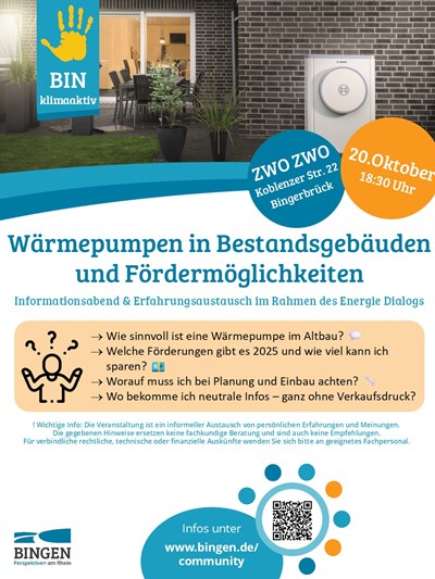 Plakat Energie-Dialog