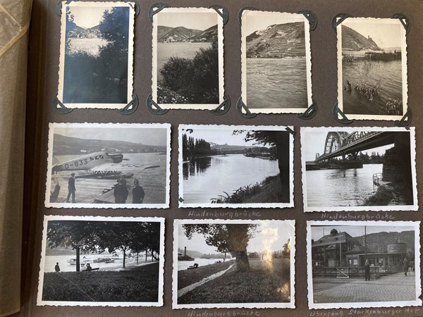Der Rhein und die Hindenburgbrücke waren ein beliebtes Fotomotiv.