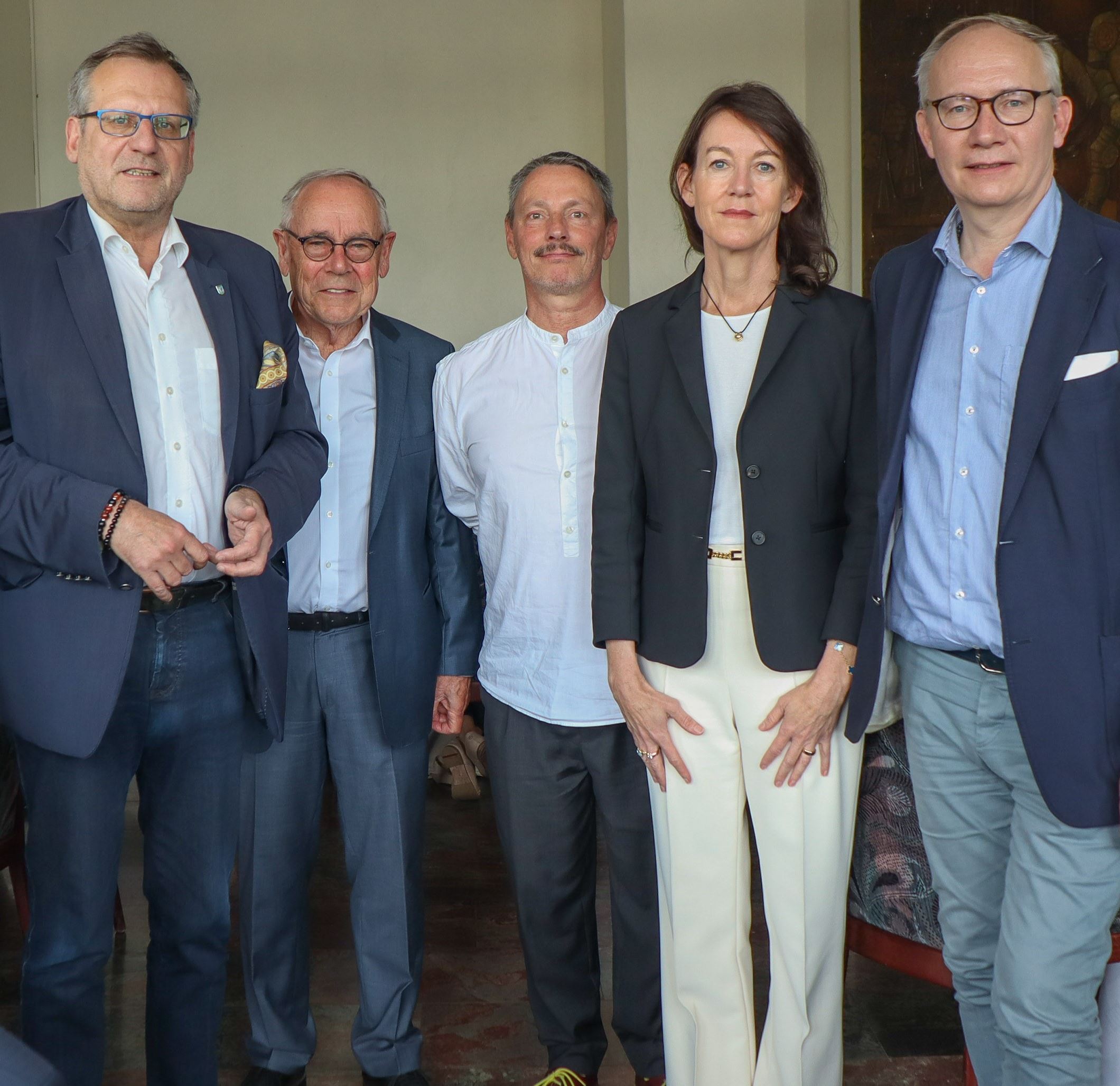 Erstes Treffen von Vertretern der Binger Wirtschaft nach der Pandemie