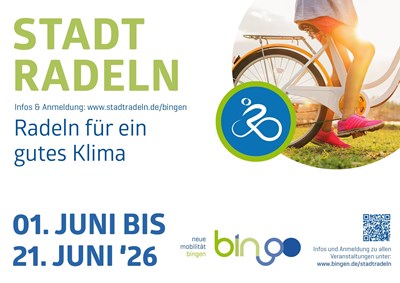 Stadtradeln vom 1.6.-21.6.2026
