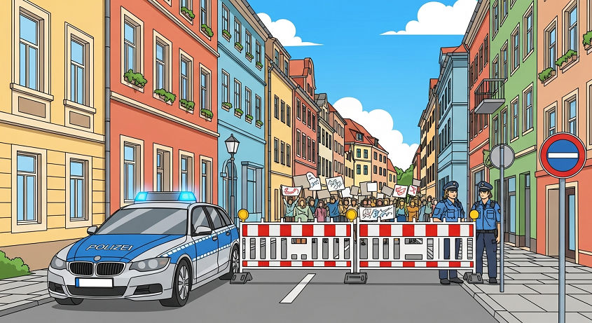 Symbolbild Demonstration